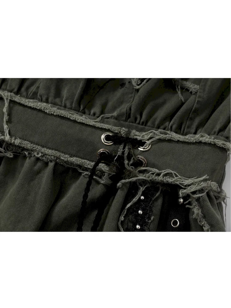 Workwear Vest-Style Maxi Dress【s0000013941】