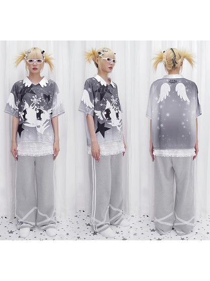 Fake Two Piece Sweatpants【s0000013880】