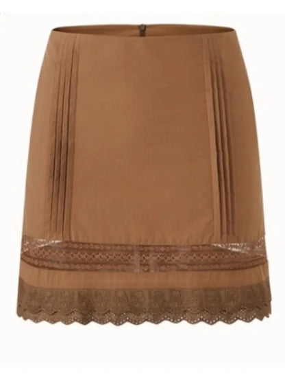 Natural Cotton Shirt Skirt Set【s0000014330】