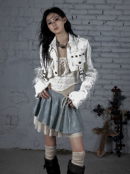 Washed Raw Edge Workwear【s0000011822】