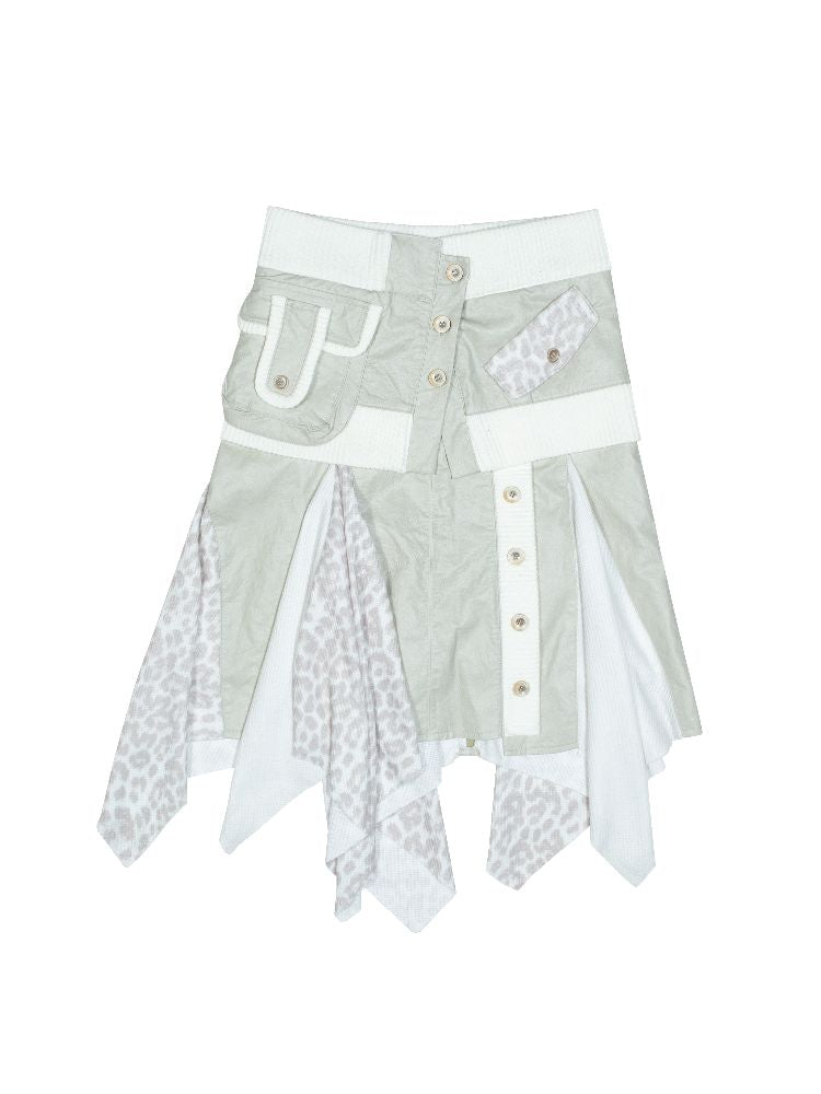 Leather Halter Long Skirt【s0000011253】