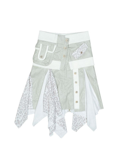 Leather Halter Long Skirt【s0000011253】