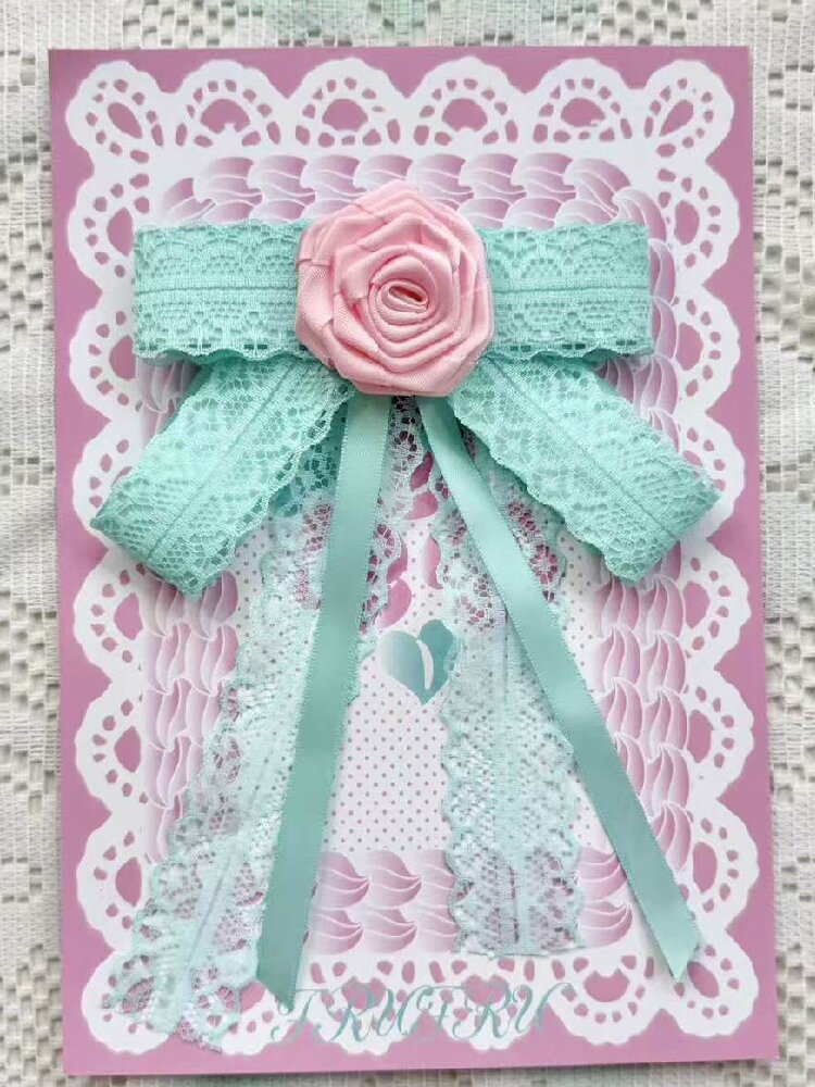 Old Fashioned Bow Hair Clip Brooch【s0000017463】