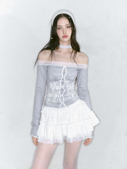 One Shoulder T-Shirt【s0000012134】