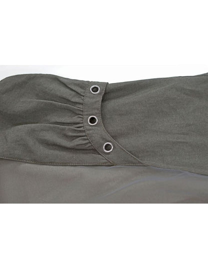 Real two pieces mesh splicing halter dress【s0000013893】