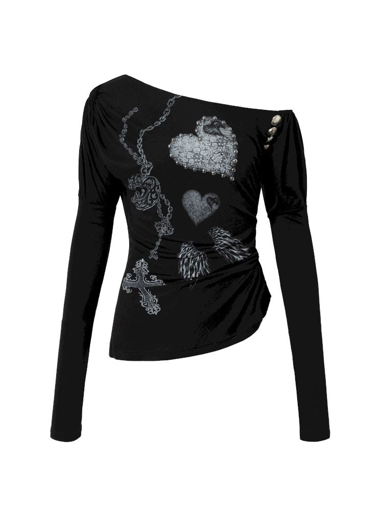 Long Sleeve Knit Bottom Shirt【s0000013465】