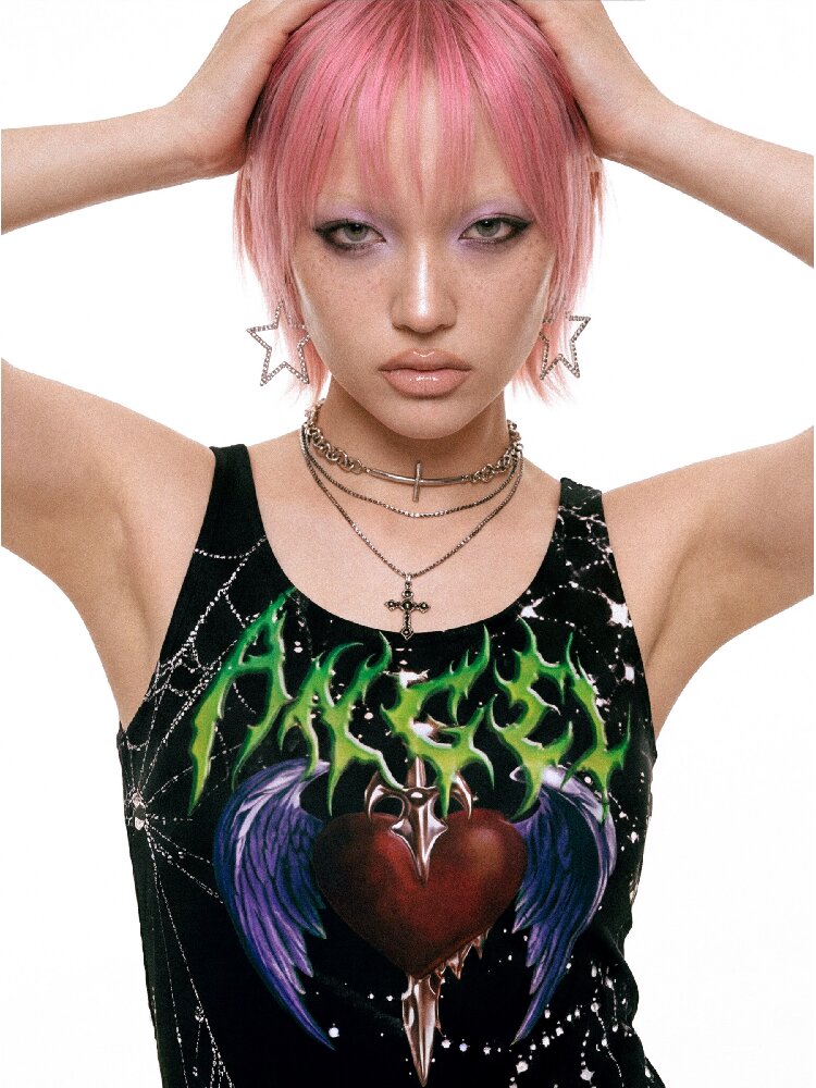 Original Gothic Slimming Vest Dress【s0000017401】