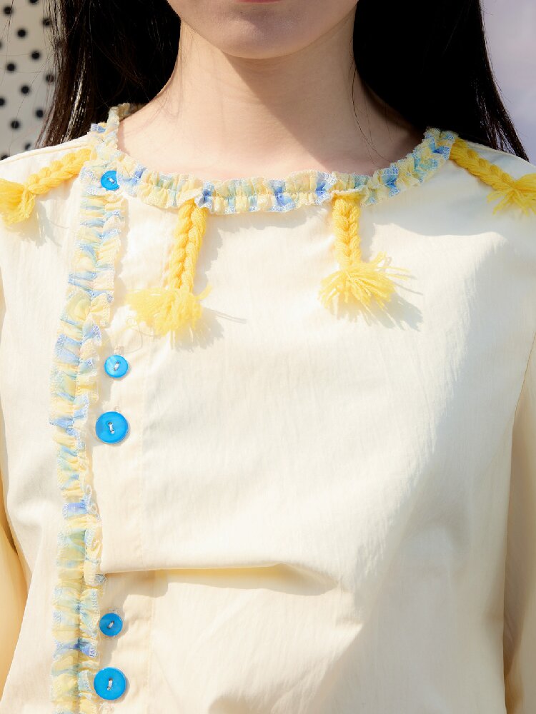 Twist Braid Patchwork Skirt Set【s0000015851】