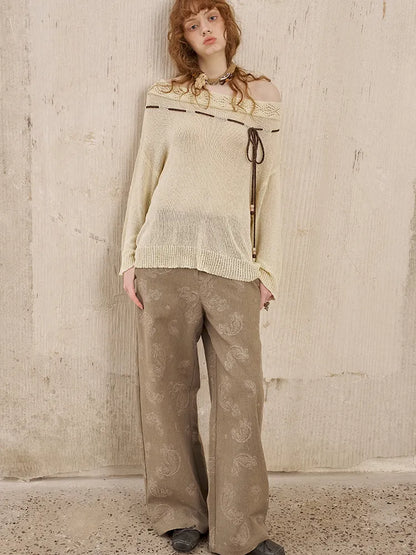 Oversized Sleeveless Cardigan Knit Sweater【s0000014057】