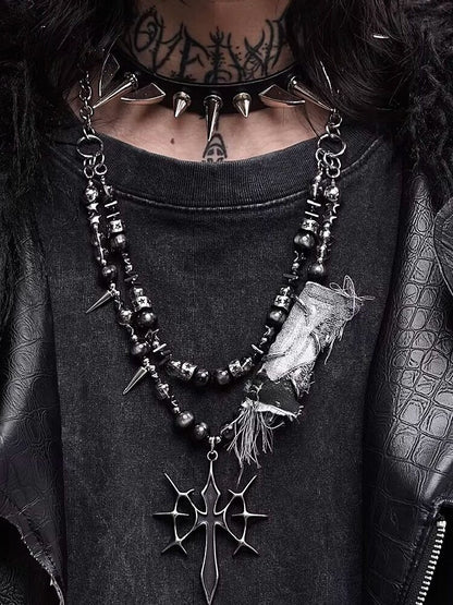 Castle Eternal Night Goth Necklace【s0000018977】