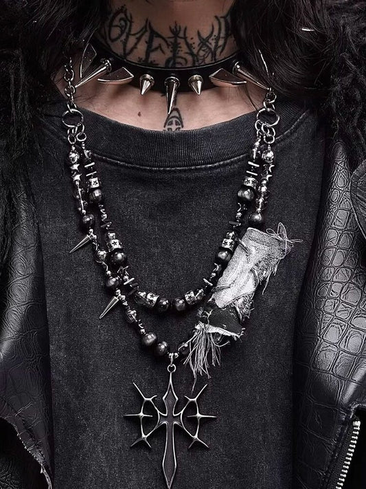 Castle Eternal Night Goth Necklace【s0000018977】