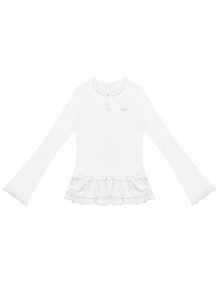 Slim Thin Knitted Bottom Shirt【s0000011490】