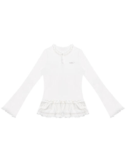 Slim Thin Knitted Bottom Shirt【s0000011490】