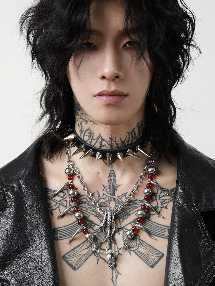 Handmade Y2K Punk Beaded Chain【s0000018967】