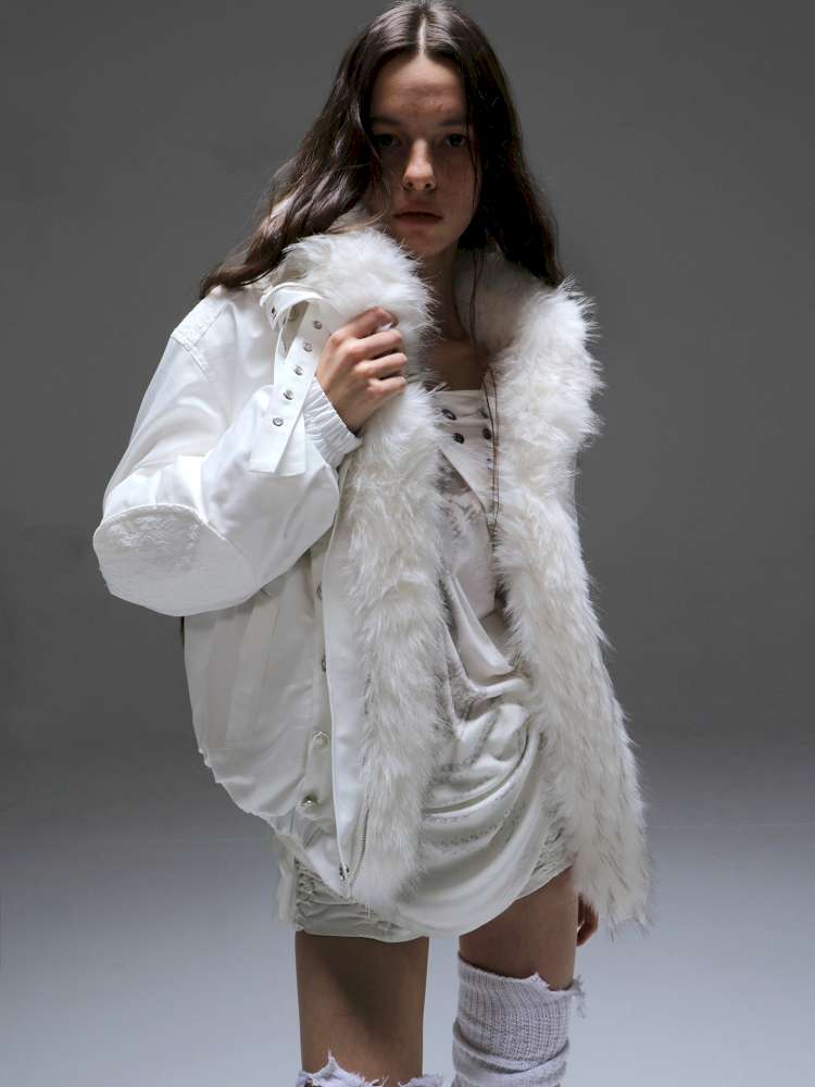 Loose Oversized Fur Collar Down Jacket【s0000014709】