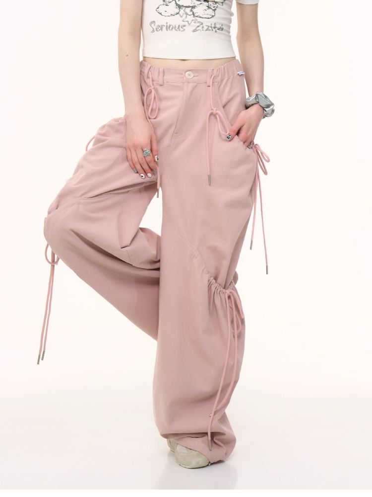 Straight Wide Leg Workwear Casual Pants【s0000012237】