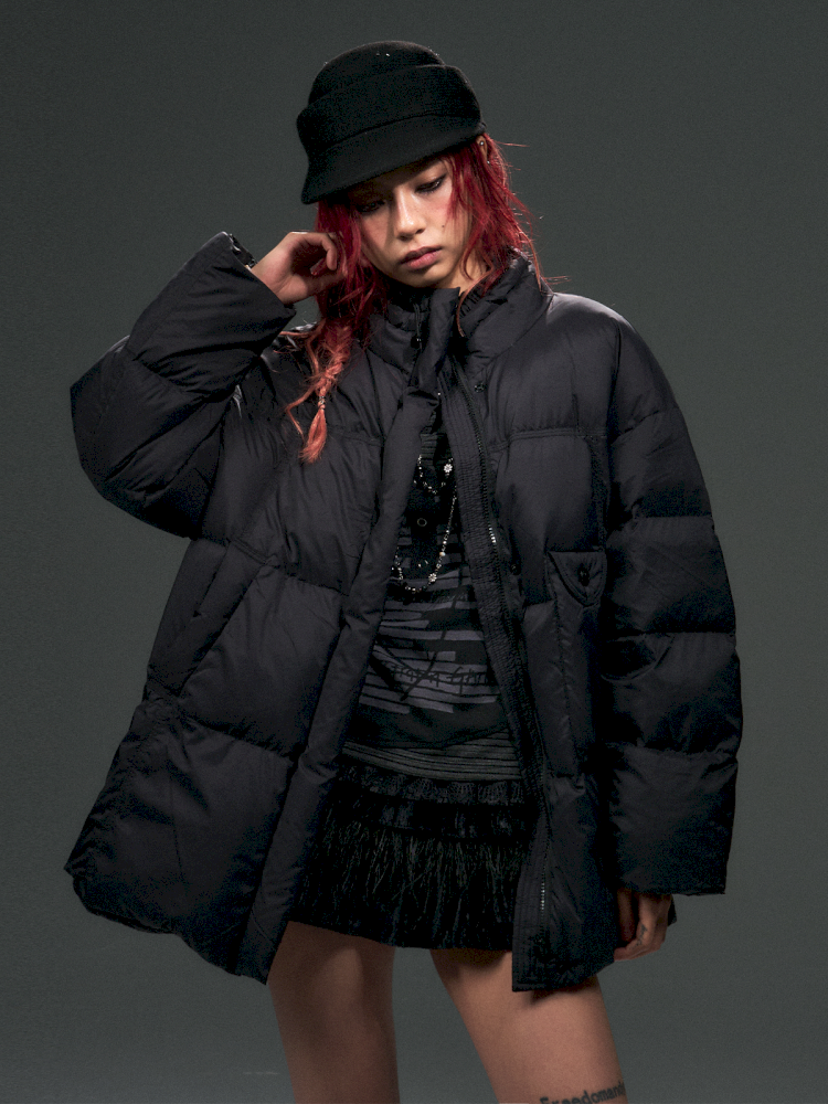 Stand Collar Thick Down Jacket【s0000015015】