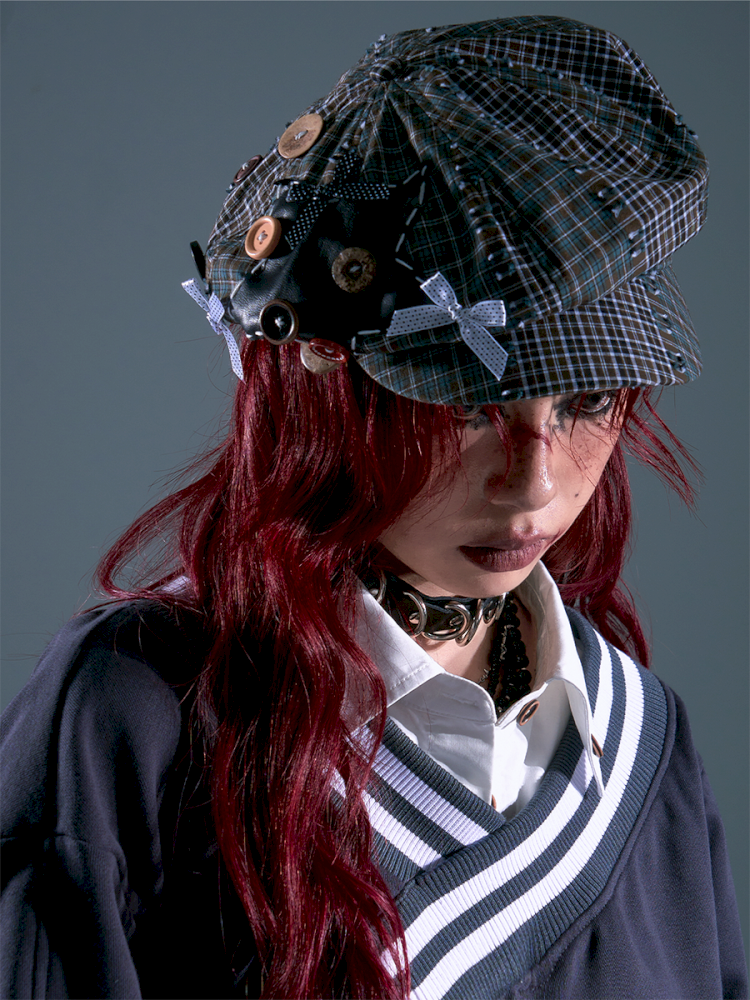 Flatters Face Shape Handcrafted Octagonal Hat【s0000013915】