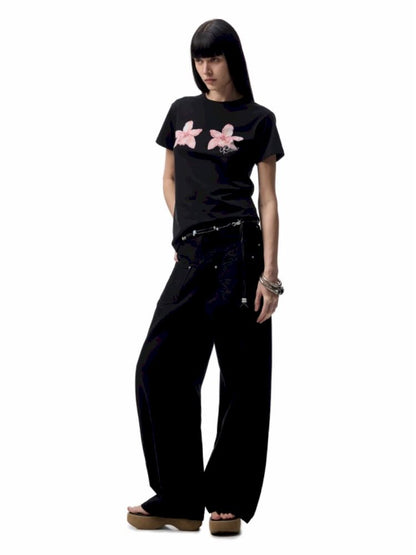 Old washed scimitar jeans【s0000012391】