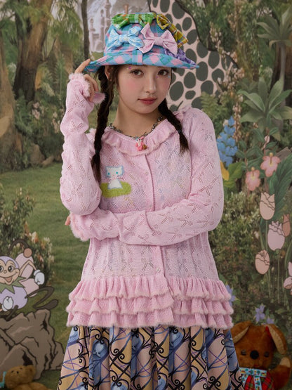 Plaid Print Bow Bucket Hat Casual【s0000017125】