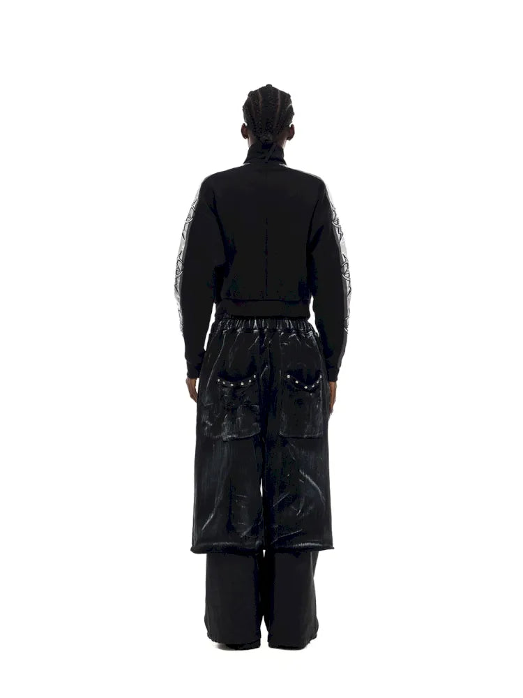 Relaxed Streetwear Y2K Layered Sweatpants【s0000014014】