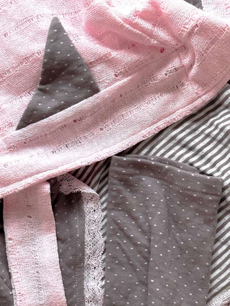 Rabbit Ear Hooded Polka Dot Top【s0000015203】