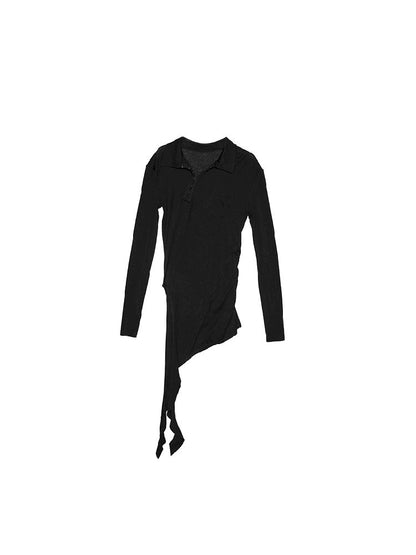 Hook and Loop Tie POLO Shirt【s0000011599】