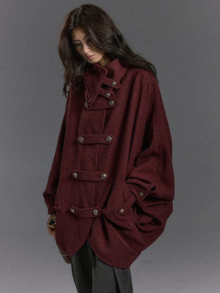 Knightly Napoleon Wool Coat【s0000019237】