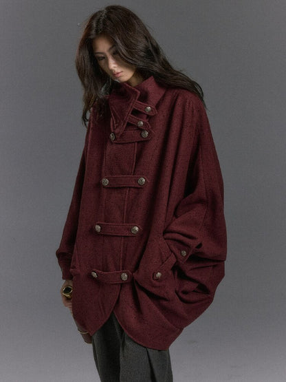 Knightly Napoleon Wool Coat【s0000019237】