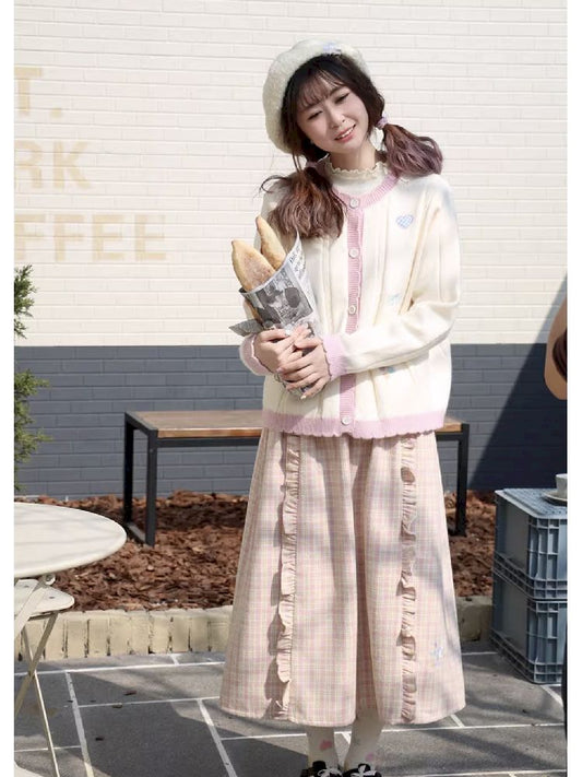 Peplum A-line half-skirt【s0000005246】