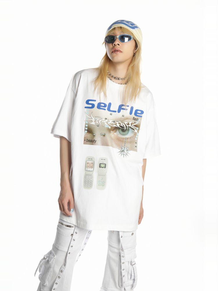 American Street Hip Hop Short Sleeve T-Shirt【s0000012453】