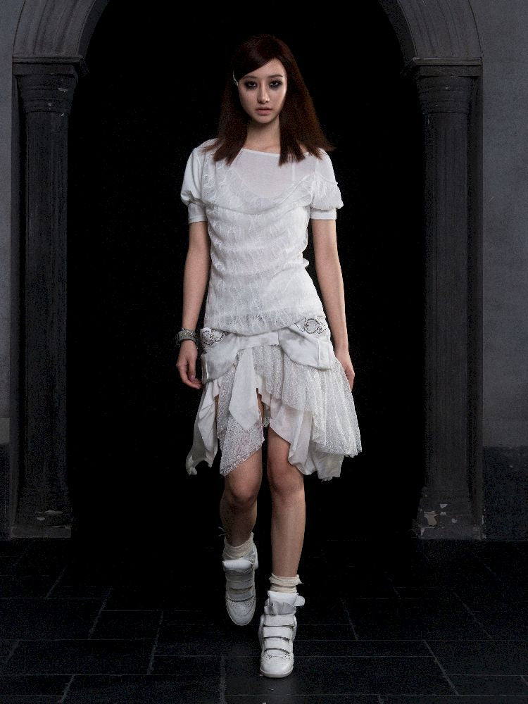 Bubble short sleeve t-shirt【s0000012309】