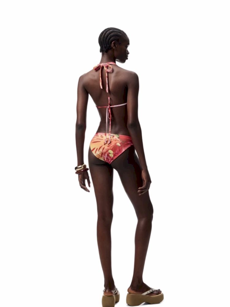 Floral Print Twist Bikini【s0000012411】