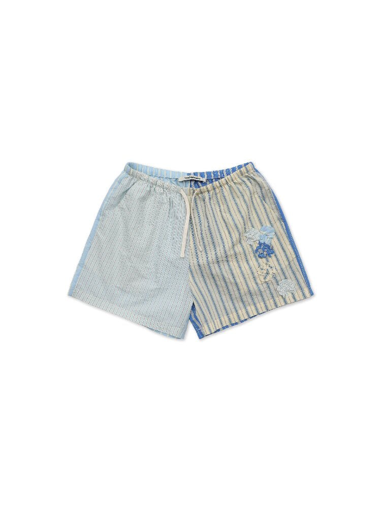 Striped Beaded Bikini Shirt Pants【s0000017415】