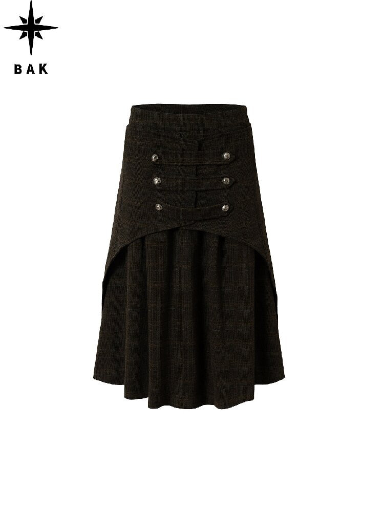 Deconstructed Napoleon Midi Skirt【s0000018552】