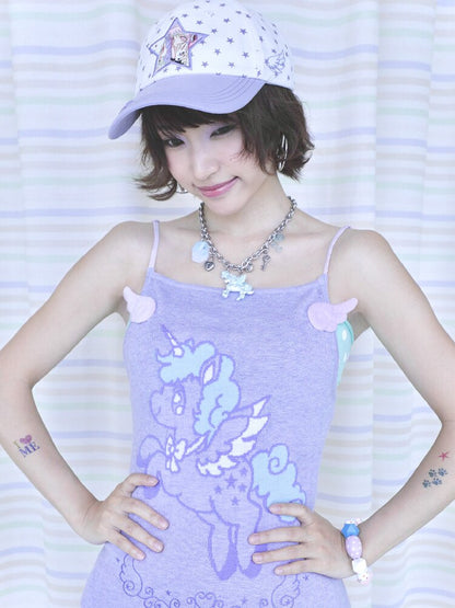 Silver Wire Slim Wings Camisole【s0000016665】