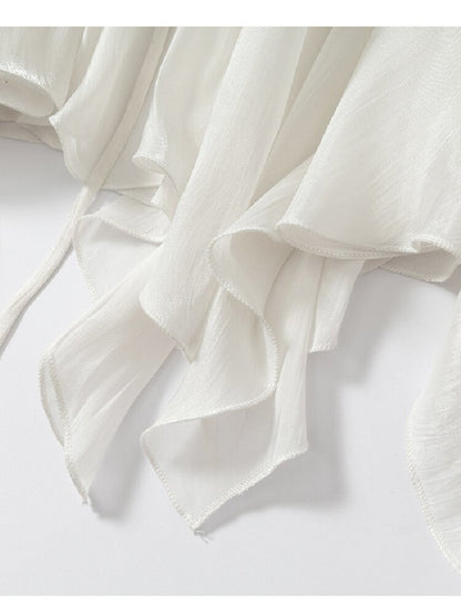 Dreamy Heiress Lace Chiffon Dress【s0000017984】