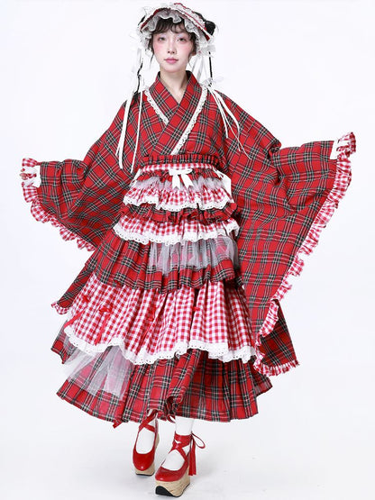 Modified Kimono Skirt【s0000012190】