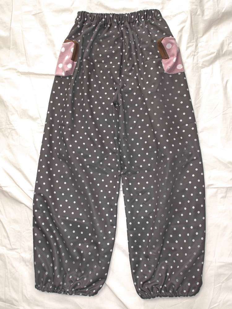 Polka Dot Bow Loose Trousers【s0000015199】