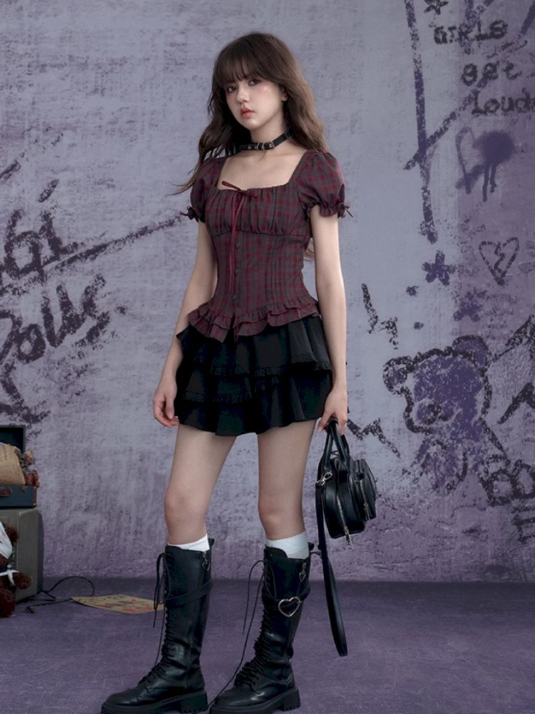 Bubble Short Sleeve Shirt【s0000012081】