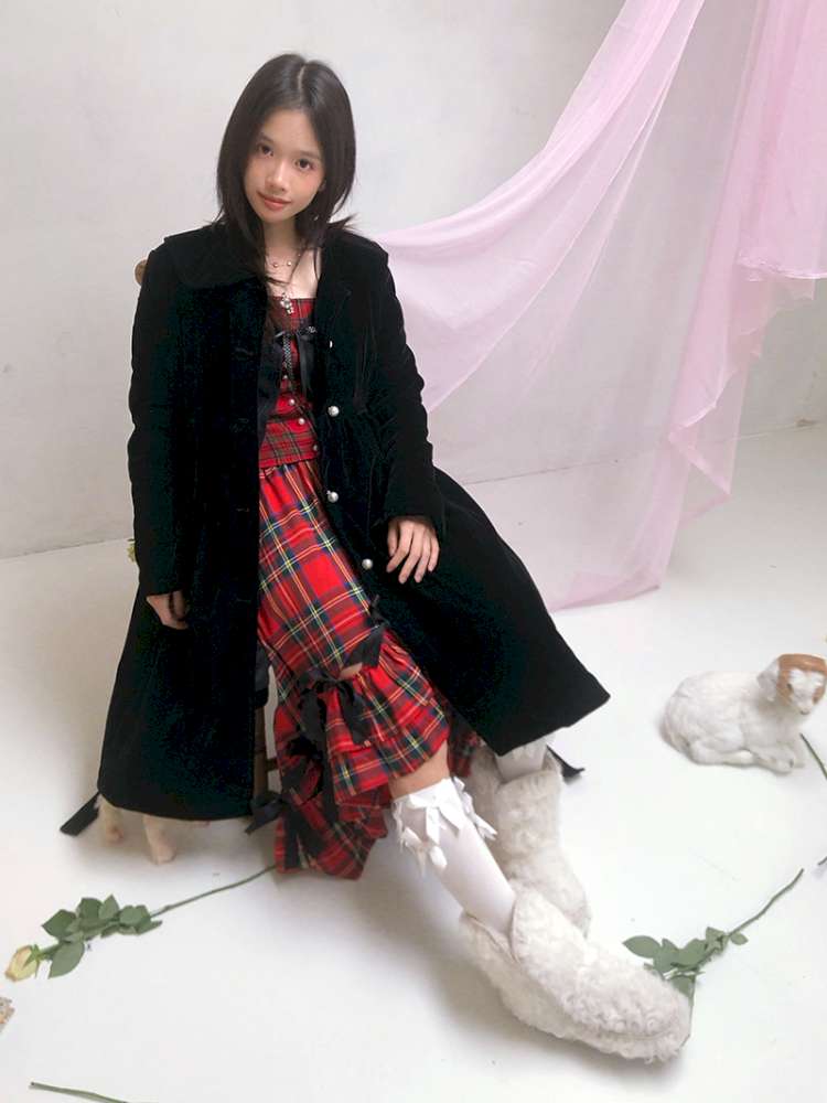 Patchwork Print Fitted Long-Sleeve Shirt【s0000014523】