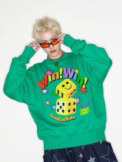 Smiley Dice American Tide Sweatshirt [S0000010264]