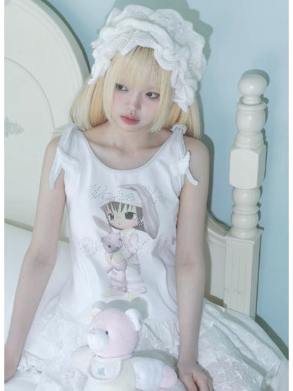 Rhinestone Camisole Tank Top【s0000012675】