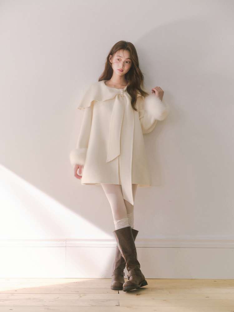 Double-Faced Tweed Coat【s0000014607】