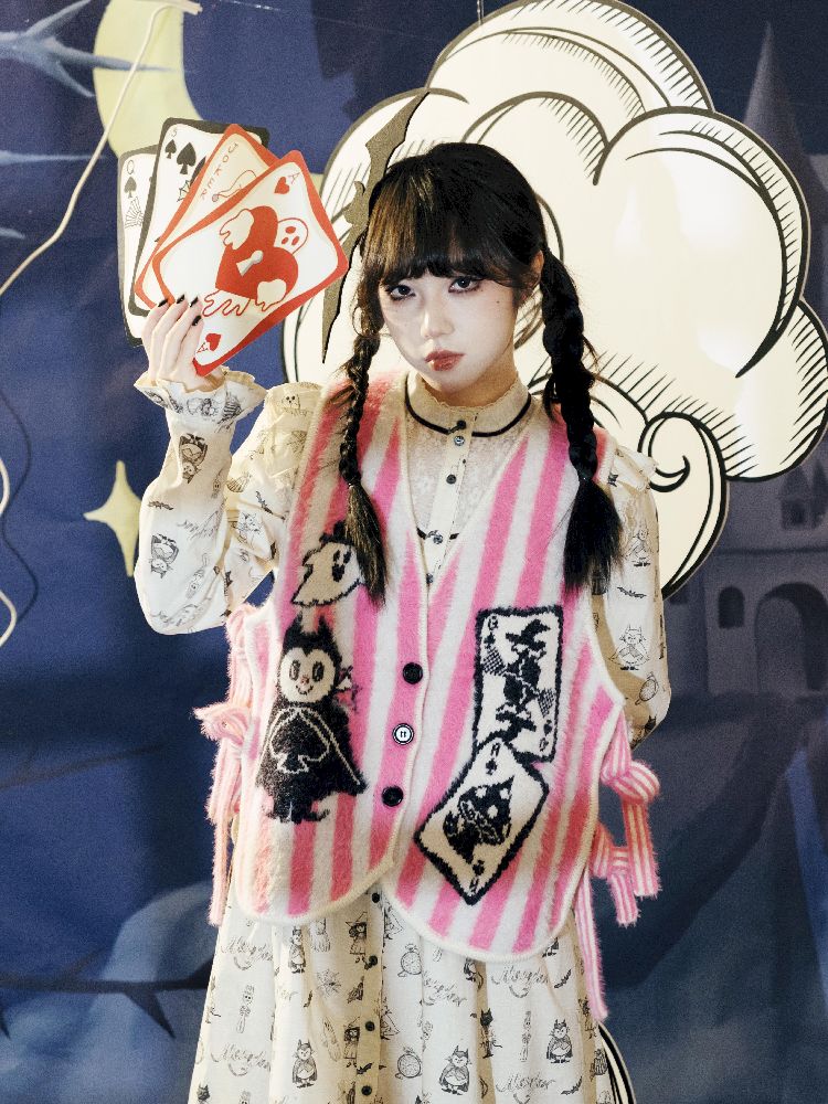 Magic Mink Knitted Vest【s0000011563】