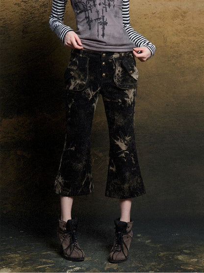 Tie-Dye Micro Low Waist Pants【s0000011817】