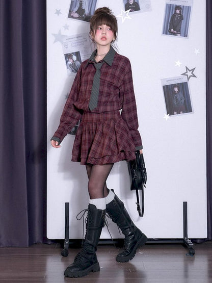 Long Sleeve Petticoat Dress【s0000011664】