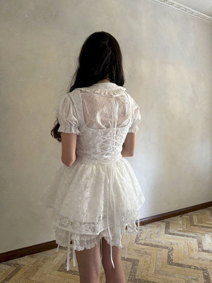 Short-sleeved cotton shirt【s0000012762】