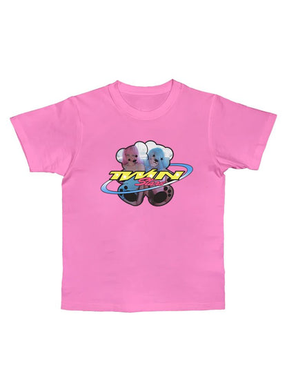 Dopamine Street Positive Shoulder T-Shirt【s0000012462】