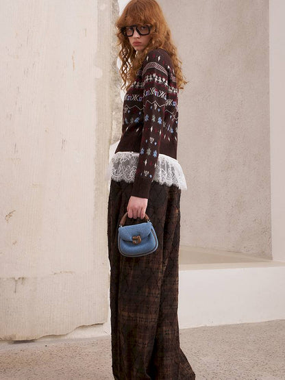 Round Neck Winter Cardigan Coat【s0000014386】